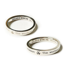 VIRGOwearworks Message pinky ring VG-GD-791画像