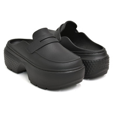 crocs STOMP LOAFER BLACK / BLACK 209937-060画像