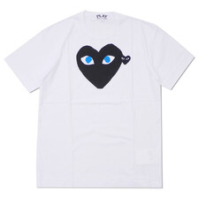 PLAY COMME des GARCONS BLUE EYE HEART TEE AX-T088-051画像