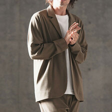 GLIMCLAP Dolman sleeve & button-less design jacket 17-110-GLA-CE画像