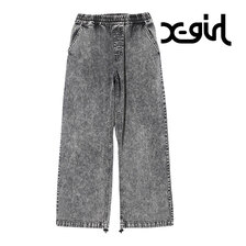 X-girl LIGHTWEIGHT DENIM EASY PANTS 105243031002画像