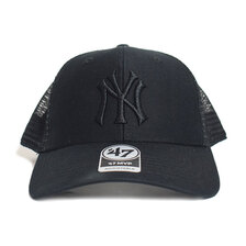 '47 Brand Yankees Flagship Wash '47 MVP Black &times; Black Mesh FLGSW17GWP画像