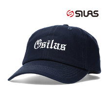 SILAS BLACKLETTER CAP NAVY 110243051002画像
