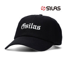 SILAS BLACKLETTER CAP BLACK 110243051002画像