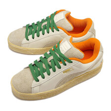 PUMA SUEDE XL 2 CARROTS WARM WHITE-RICKIE ORANGE 398801-01画像