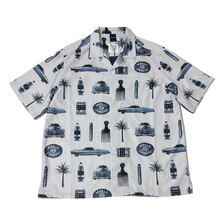 APPLEBUM "CALI" ALOHA SHIRT [GRAY] 2410207画像