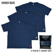 HUMAN MADE 3-PACK T-SHIRT SET画像