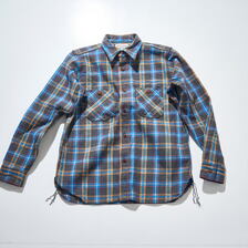 SAMURAI JEANS SNL24-01CON ネルワークシャツ画像