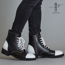 NO ID. ドレスレースアップブーツ 855208-819F画像