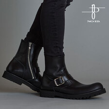 NO ID. サイドZIPショートエンジニアブーツ 855208-820F画像