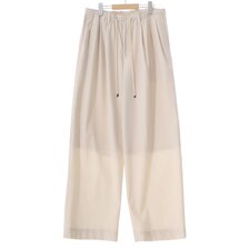 MARKAWARE TRIPLE PLEATED EASY TROUSERS A24C03PT02C画像