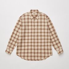 ULTERIOR C/W CHECKED TWILL SHIRT ULSH51-HC180-B画像