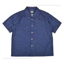 COLIMBO HUNTING GOODS Piedmont Play Shirt S/S 8oz Indigo Denim ZZ-0303画像