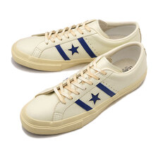 CONVERSE STAR&BARS US LEATHER WHITE/BLUE 35200730画像