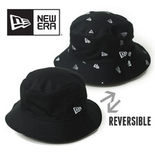 NEW ERA バケット01 リバーシブル フラッグ モノグラム 14109573画像
