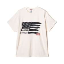 CUTRATE KNIFE FLAG LOGO S/S TEE CR-24SS016画像