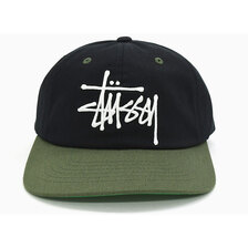 STUSSY LOW PROFILE BIG BASIC SNAPBACK 1311144画像