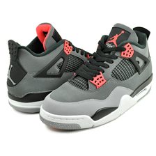 NIKE AIR JORDAN 4 RETRO INFRARED dark grey/infrared 23-black DH6927-061画像