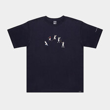 APPLEBUM "THE WIZARD" T-SHIRT 6.2OZ [NAVY] TN2411101画像