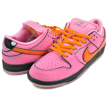 NIKE SB DUNK LOW PRO QS POWERPUFF GIRLS BLOSSOM lotus pink/digital pink FD2631-600画像