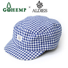 GOHEMP &times; ALDIES ギンガムチェック JAP CAP GHA-48画像