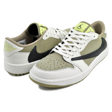 NIKE AIR JORDAN 1 LOW GOLF NRG TRAVIS SCOTT neutral olive/black-sail fz3124-200 FZ3124-200画像