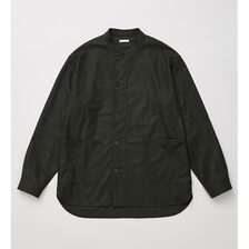 ULTERIOR SUPER FINE WOOL CHECKED WORK SH-JKT ULSH48-HC176-B画像