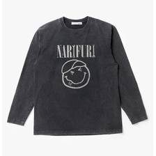 narifuri &times; SMILE FACE Garment Dye L/S Tee NFSM-03画像
