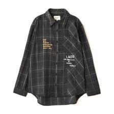 AVIREX CHEMICAL WASH CHECK SHIRT 7834220601画像