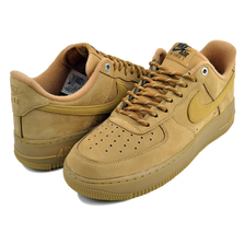 NIKE WMNS AIR FORCE 1 07 WB flax/wheat-gum light brown FZ7372-200画像