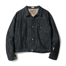 Buzz Rickson's WORLD WAR II BLACK DENIM BLOUSE SPLIT T BR16042T画像
