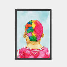 APPLEBUM "WORM (Multi Color)" A1 Poster HS2411009画像