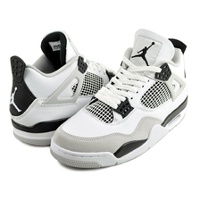 NIKE AIR JORDAN 4 RETRO MILITARY BLACK white/black-neutral grey DH6927-111画像
