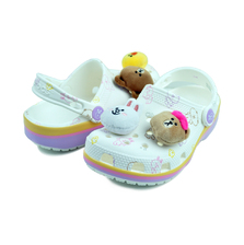crocs LINE FRIENDS CLASSIC CLOG KIDS WHITE 209492-100画像