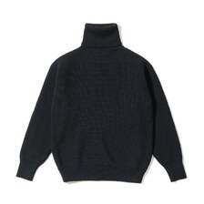 Buzz Rickson's SWEATERS, WOOL, TURTLE NECK, BLACK &ldquo;BUZZ RICKSON KNITTING MILLS&rdquo; BR90264画像