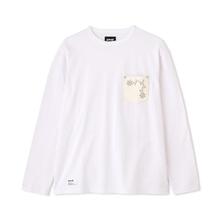 Schott DEER FLOWER STUDS LS T-SHIRT 7824230012画像