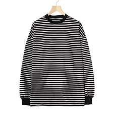 is-ness BALLOON STRIPES LONG SLEEVE T SHIRT 1004SAWCS03-2画像