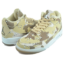 NIKE WMNS AIR JORDAN 3 RETRO TEX WNBA dk driftwood/sail-hemp HM4301-200画像