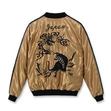 TAILOR TOYO Mid 1950s Style Acetate Souvenir Jacket &ldquo;DRAGON &times; TIGER&rdquo; &times; &ldquo;EAGLE&rdquo; TT15542-137画像