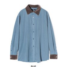 glamb Velvet Collar Shirt GB0424-SH06画像