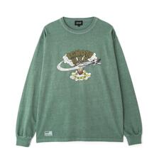 Schott AIRPLAIN LS T-SHIRT 7824230014画像