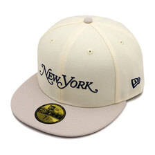 NEW ERA 59FIFTY New York Magazine クローム &times; ミッドナイトネイビー ストーンバイザー 14350718画像