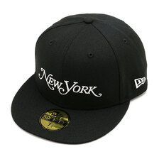 NEW ERA 59FIFTY New York Magazine ブラック &times; スノーホワイト 14350719画像