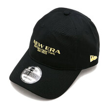 NEW ERA 9TWENTY Metal Flag Logo ブラック &times; メタリックゴールド 14307573画像