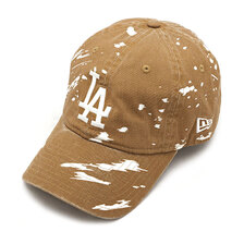 NEW ERA 9TWENTY Dripping ロサンゼルス・ドジャース カーキ 14307581画像