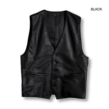 NO ID. シープレザーベスト 855030-837L画像