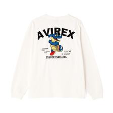 AVIREX USS FORT SNELLING LONG SLEEVE T-SHIRT 7834230030画像