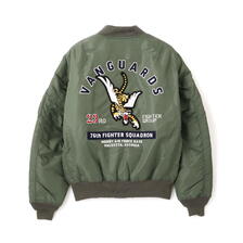 AVIREX MA-1 VANGUARDS 7834252019画像