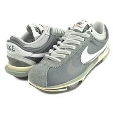 NIKE ZOOM CORTEZ SP / SACAI iron grey/wht-light cream DQ0581-001画像