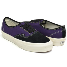 VANS PREMIUM LX AUTHENTIC REISSUE 44 BLACK TOP GRAPE VN0007QYGPE画像